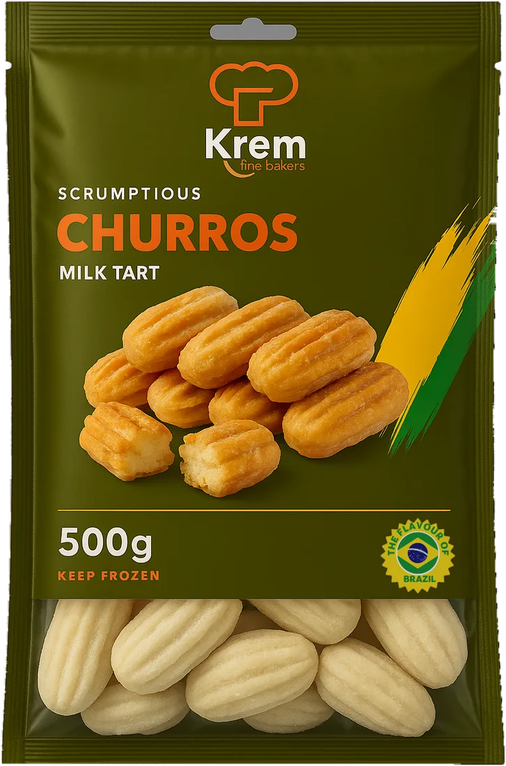 Churros Milk Tart 500 g retail pack